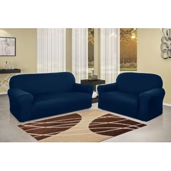 Capa para Sofá 2 e 3 Lugares Adomes Bem Estar Malha Helanca