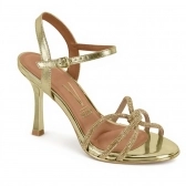 Sandália Feminina Vizzano Salto Fino - Durado/Bege 435