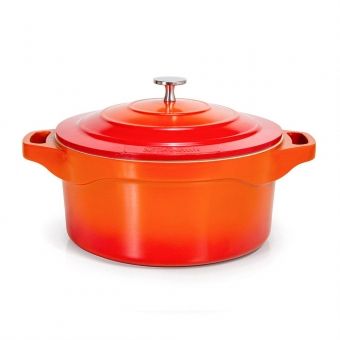 Caçarola Le Cook Premier Orange 28 cm 7,2 L