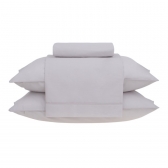 Jogo de Cama King Buddemeyer Basic Percalle 180 Fios - Bege 007