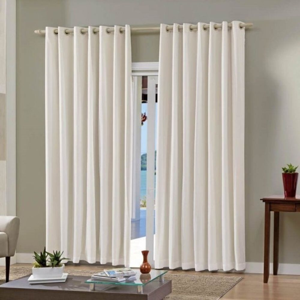 Cortina Pratika Lisa 2,60 m x 2,30 m Bella Janela