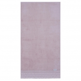 Toalha de Rosto c/ Renda Bordada Buddemeyer Crystal - Rosa 1634