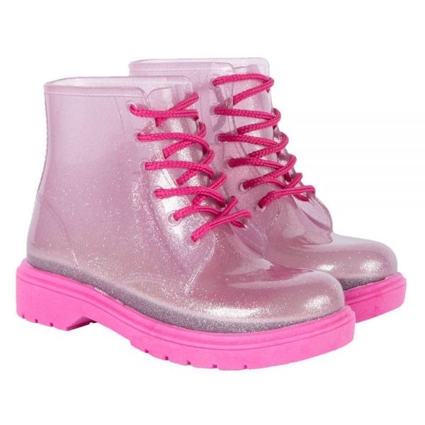 Coturno Injetado Infantil LueLua - Rosa Cristal - Braseiro