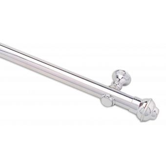Varão de Cortina Belchior Eco Metal com Emenda 2,50 m 19 mm