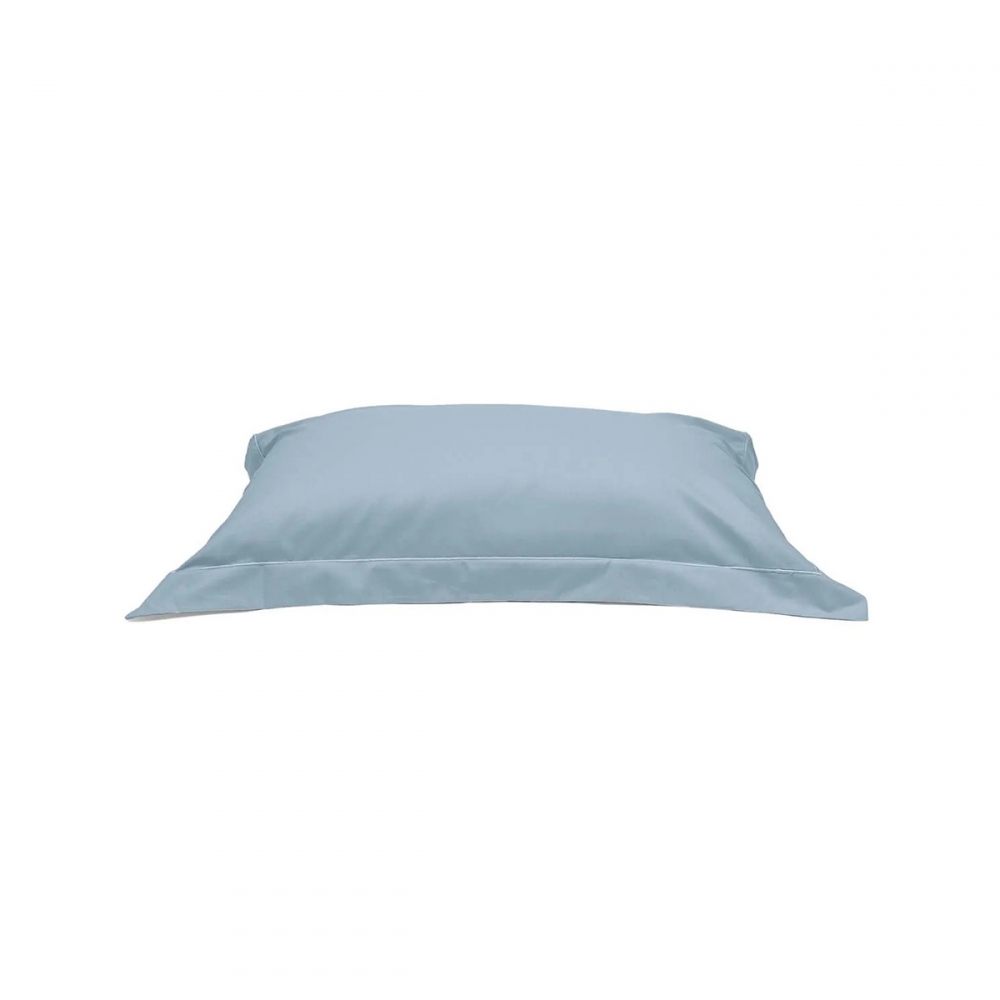 Fronha com Aba Buettner Reffinata Color Percal 230 Fios - Azul Jeans
