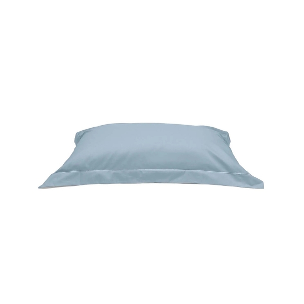 Fronha com Aba Buettner Reffinata Color Percal 230 Fios - Azul Jeans