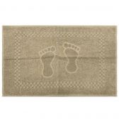 Toalha de Piso Pezinho 45x68cm Appel - Castanho