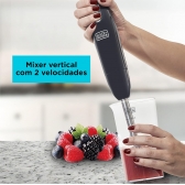 Mixer Vertical com Copo Black Decker M300 127 V 300 Watts