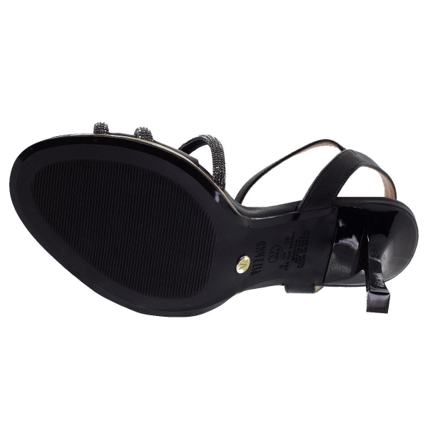 Sandália Feminina Vizzano Salto Fino - Preto 01