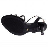 Sandália Feminina Vizzano Salto Fino - Preto 01