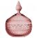 Potiche Cristal L´Hermitage Republic Ø12xA16,7cm Rosa