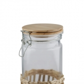 Porta Mantimentos em Vidro c/ Tampa e Trava 1,4L Dynasty