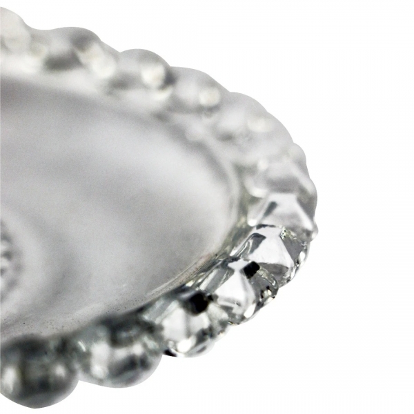 Jogo de Xícaras p/ Chá 8 pçs Diamante em Cristal L´hermitage