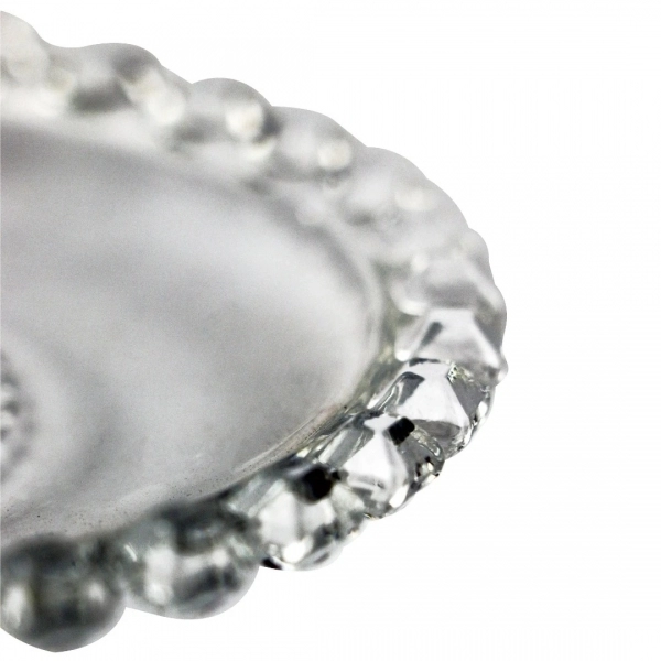 Jogo de Xícaras p/ Chá 8 pçs Diamante em Cristal L´hermitage