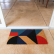 Capacho de Porta Fibra de Coco Uzoo 66 cm x 33 cm - Geométrico