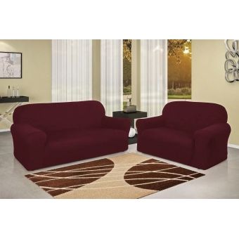 Capa para Sofá 2 e 3 Lugares Adomes Bem Estar Malha Helanca