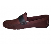 Mocassim Masculino Saullo 27015 em Camurça Bordo