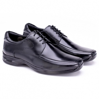 Sapato Masculino Casual Jota Pe 3D Vision em Couro