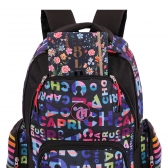 Mochila Sestini 2 Compartimento Capricho Party - Preto