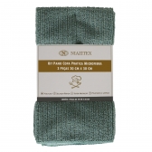 Pano Copa Kit 3 Pcs Microfibra Pratica 30x30 - Verde