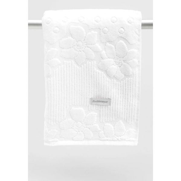Toalha de Banho Buddemeyer Lollipop Aveludada 100% Algodão - Branco 1011