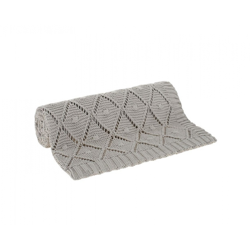 Manta Buddemeyer Tricot Ella 125 cm x 150 cm - Kaki