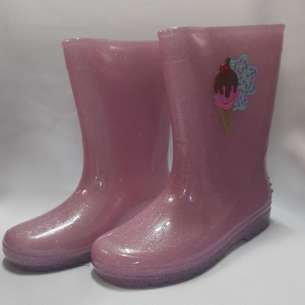 galocha infantil glitter