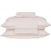 Jogo de Cama King Buddemeyer Basic Percalle 180 Fios - Bege 002