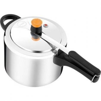 Panela de Pressão 4,5L Rochedo Turbo Aulimínio Polido