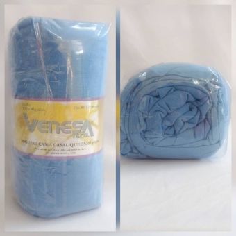 Jogo de Cama Casal Venesa Ternura Jeans - 100% Algodão
