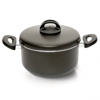 Caçarola com Tampa 20cm - 3,2L Nigro Eterna Preta