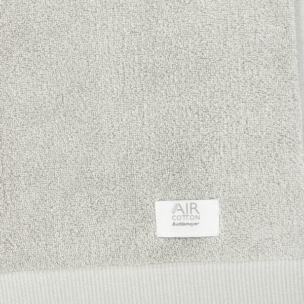 Toalha de Rosto Buddemeyer Dual Air Cotton 100% Algodão - Cinza 3105