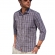 Camisa Social Manga Longa Baumgarten BGT 4838 XDA - Preto/Cinza