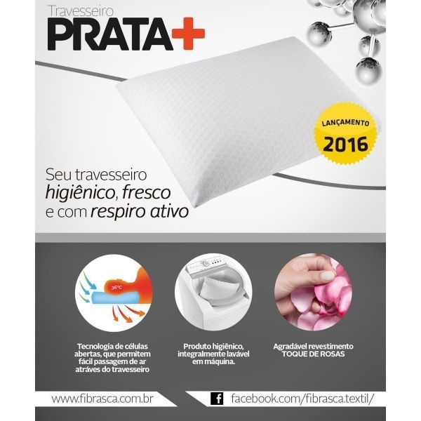 Travesseiro Favos de Mel Suporte Firme Intense Fibrasca