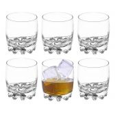 Jogo de 6 Copos Baixo de Whisky 300 ml Sylvana