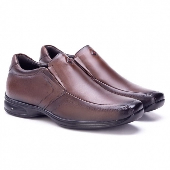 Sapato Masculino Casual Jota Pe 5G Air Vision em Couro