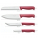 Conjunto de Facas Simonaggio Cook Tools 4 peças - Vermelho