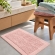 Tapete p/ Casa 48 x 80cm Allure Buddemeyer 100% Algodão - Rosa Velvet 3231