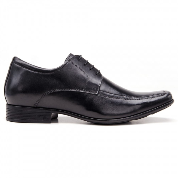 Sapato Masculino Casual Jota Pe Air Winner em Couro - Preto