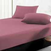 Jogo de Cama Solteiro Malha 2 Peças Venesa Ternura - Rose