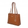 Bolsa Tote Grande Fellipe Krein Aw22 Saffiano - Caramelo
