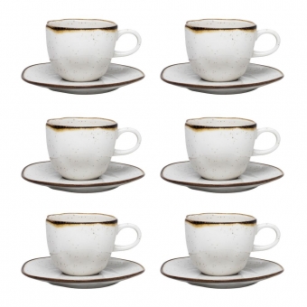 Conjunto de Chá Oxford Ryo Maresia 12 Peças 220 mL Ø16 cm