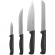 Conjunto de Facas Simonaggio Cook Tools 4 peças - Preto