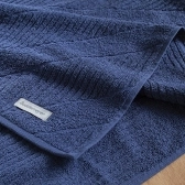 Toalha de Rosto Buddemeyer Jazz Jacquard Extra Soft 100% Algodão - Azul 3163