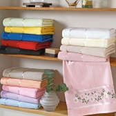 Toalha para Bordar Lavabo Valour Dohler Bella Sem Estampa - Branco