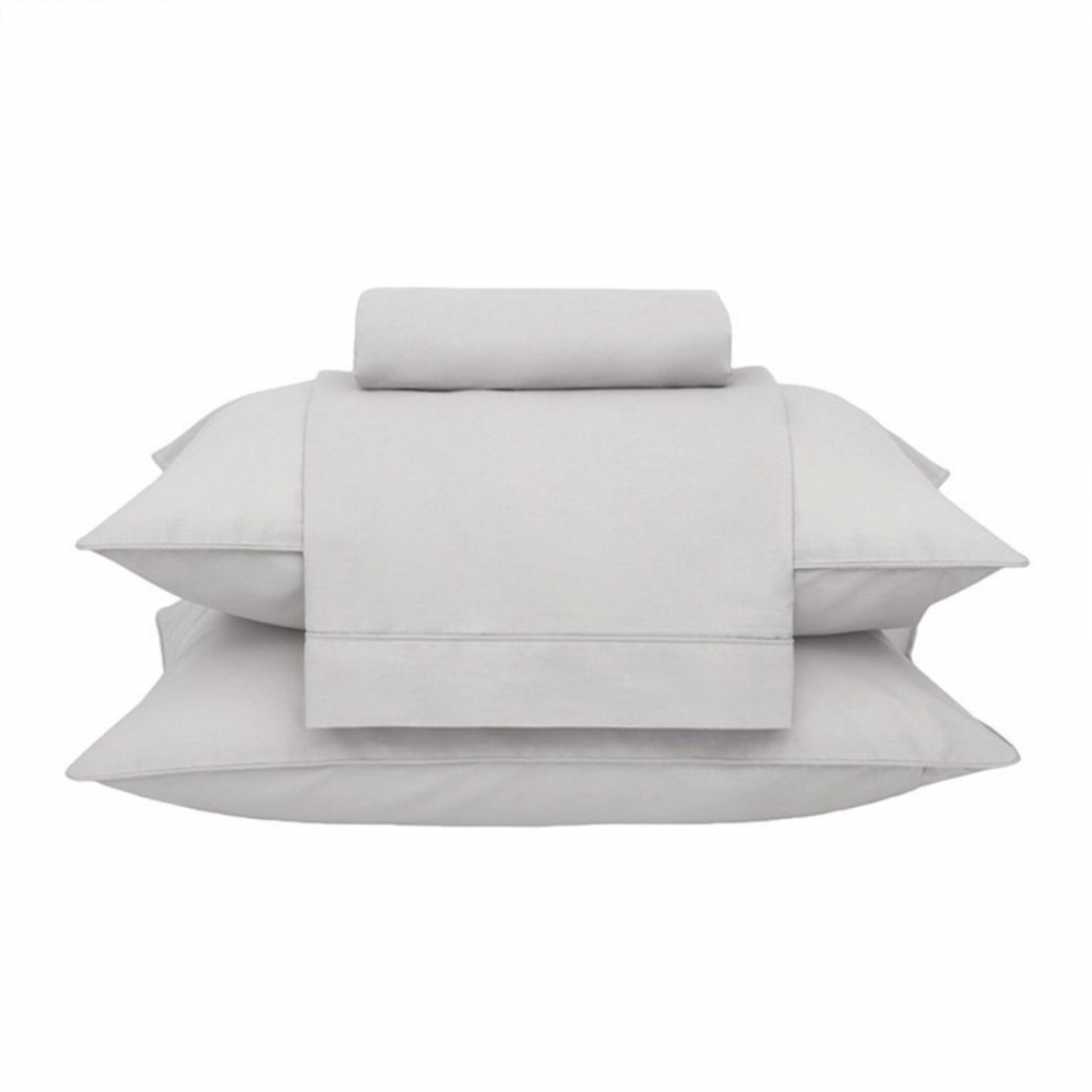 Jogo de Cama Casal Buddemeyer Basic Percalle 180 Fios - Bege 019