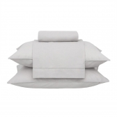 Jogo de Cama Casal Buddemeyer Basic Percalle 180 Fios - Bege 019