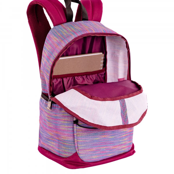 Mochila Sestini Magic Malha Etnica - Rosa
