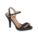 Sandália Feminina Vizzano Salto Fino Alto Pelica - Preto
