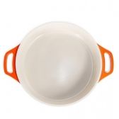 Caçarola Baixa Le Cook Premier Orange 24cm 2,4L